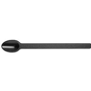 Black polyethylene spoon - Euroceppi