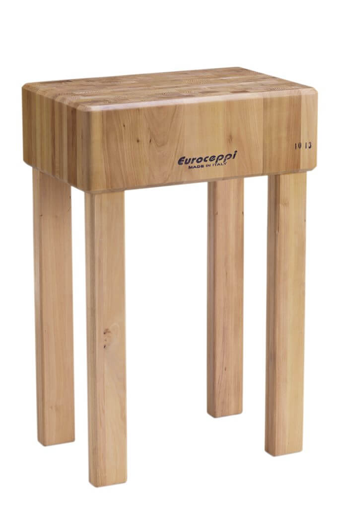 Ceppo in legno gambe fisse | Euroceppi Made in Italy